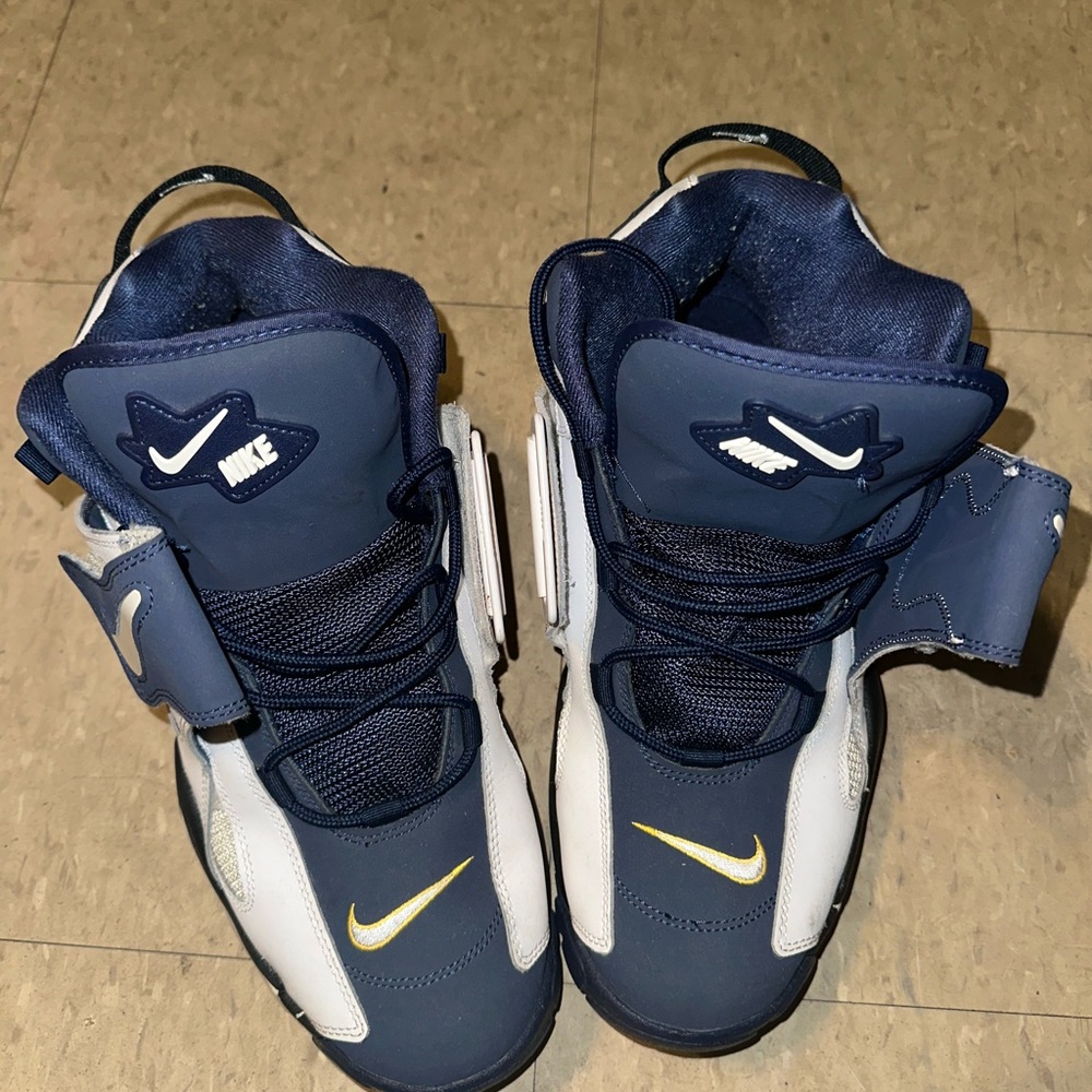 Nike Navy and White Sneakers